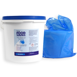 1000 Sheet Food Catering Surface Wipes Buckets & Refills