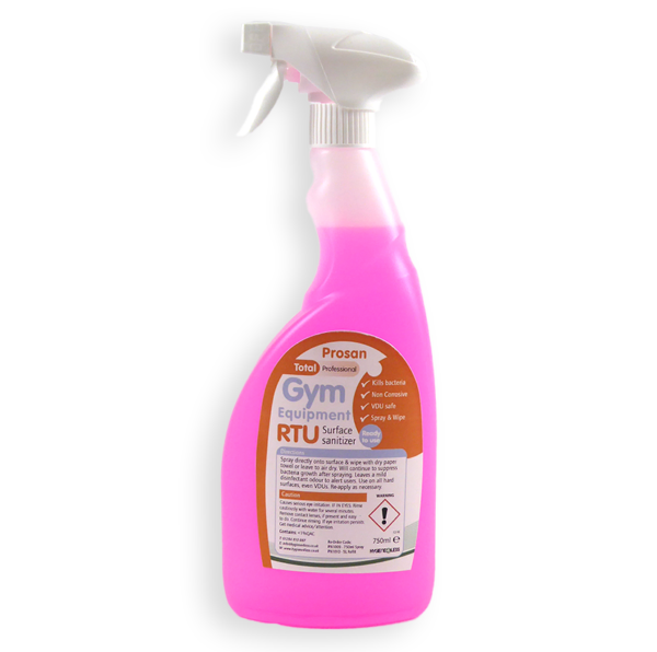PN1009 Prosan Gym Equipment Surface Sanitiser Trigger Spray
