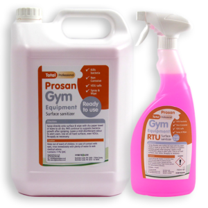 PN1010 Prosan Gym Equipment Surface Sanitiser Spray and Refill