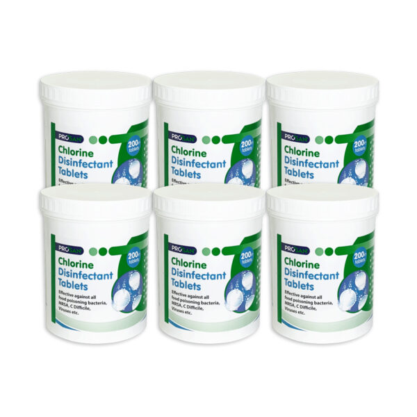 PN501 Chlorine Effervescent Tablets Case of 6