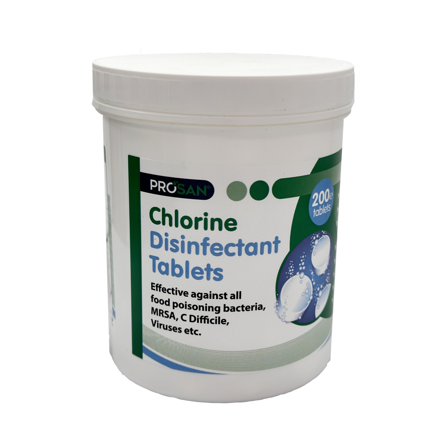 Chlorine Sanitiser Tablets Tubs & Pouches hygiene4less