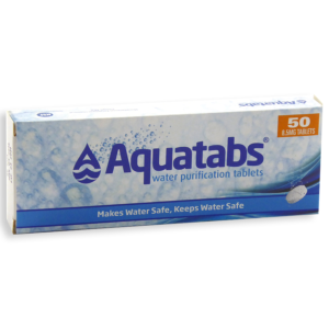 PN518 Aquatab Emergency Water Purification Tablets Travel Pack