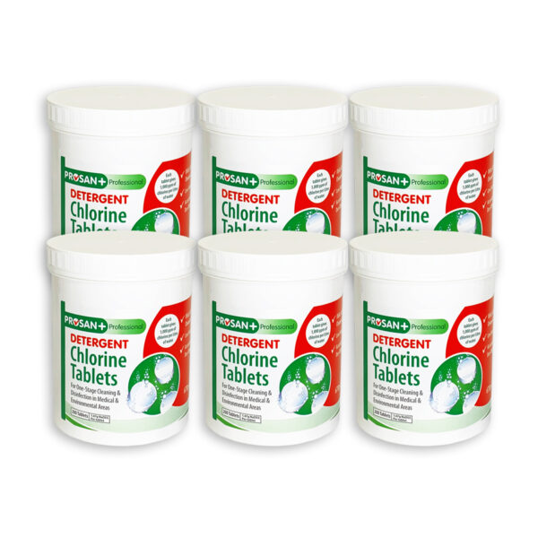 PN539 Detergent Chlorine Tablet Tub Case of 6