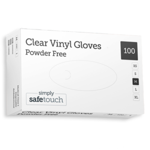 PN1504 Powder Free Vinyl Gloves - 100 per box