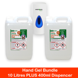 Alcohol Hand Sanitizer 400ml Dispenser and Refills