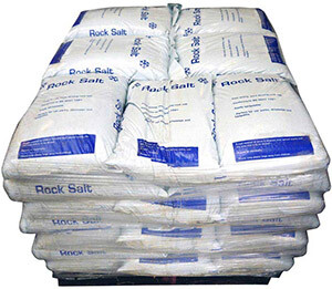 PN1106 White De-Icing Salt in Heavy Duty Bags (approx 25Kgs). Packed 49 x 25Kgs per pallet.