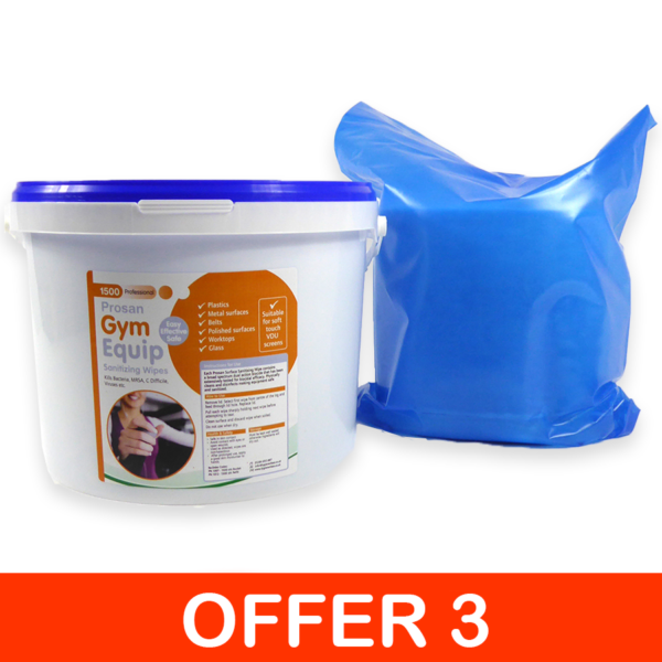 OFFER 3 Gym Wipe Bundle