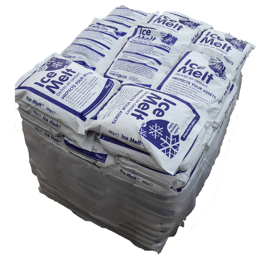 PALLET 10Kg Ice Melt XM (100 x 10Kg Bags) hygiene4less