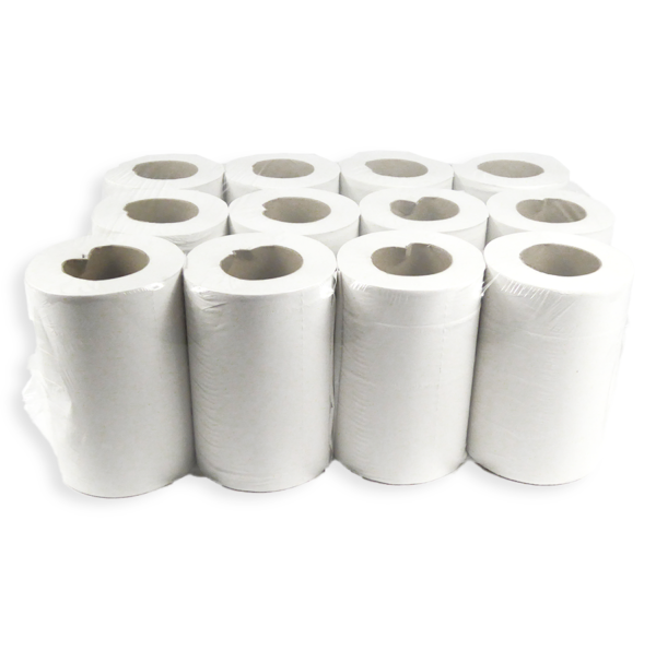 PN406 White Mini Centre Feed Paper