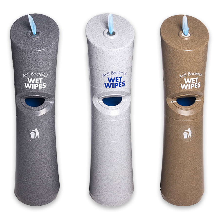 PN1522 Wet Wipe Dispenser Stations - Stone