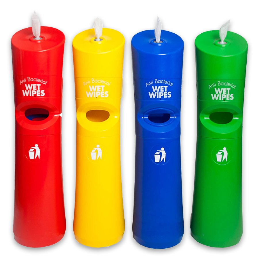 PN1522 Wet Wipe Stations - Solid Colours