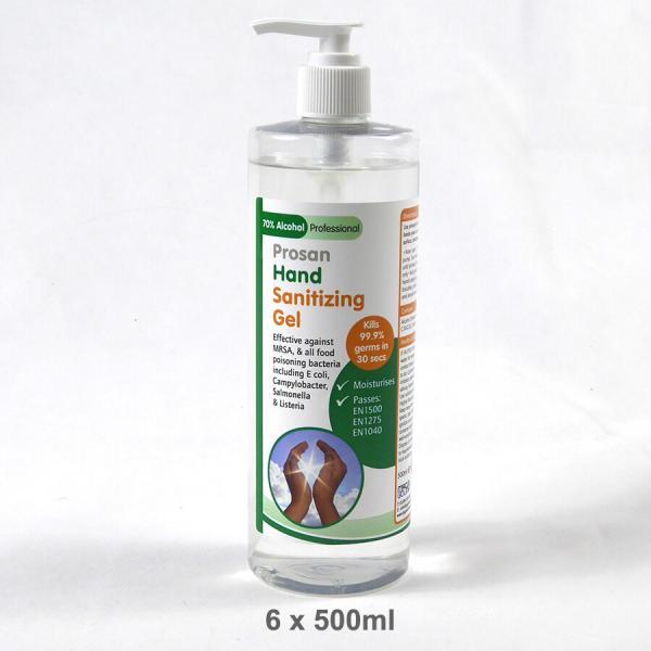 6 x 500ml Alcohol Hand Gel