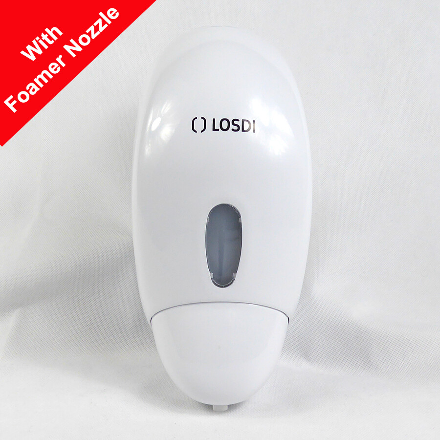 Refillable 900ml Push Button Foamer Soap & Sanitiser Dispenser -  hygiene4less
