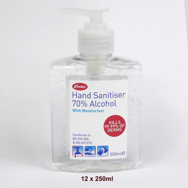 PN641 250ml Alcohol Hand Gel x 12