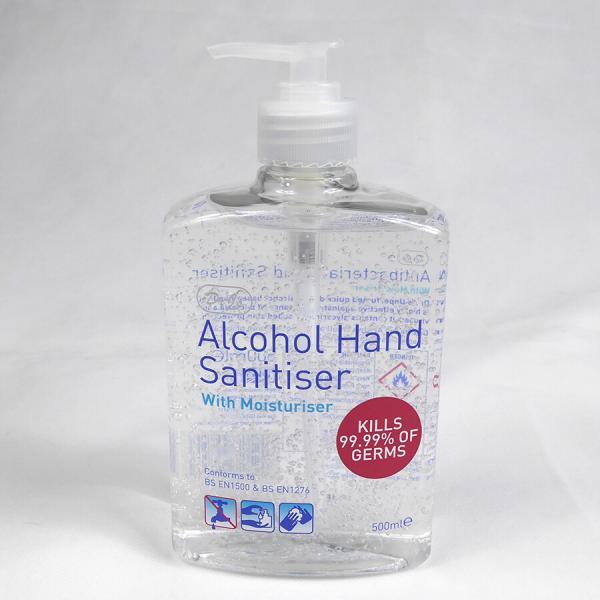 PN6052 500ml Dr J's Hand Sanitiser