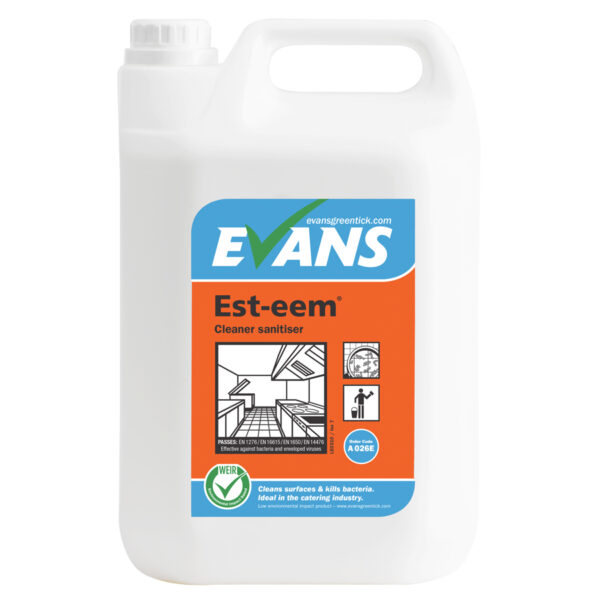 PN1412 Est-eem Kitchen Sanitiser 5L - Evans A026EEV2