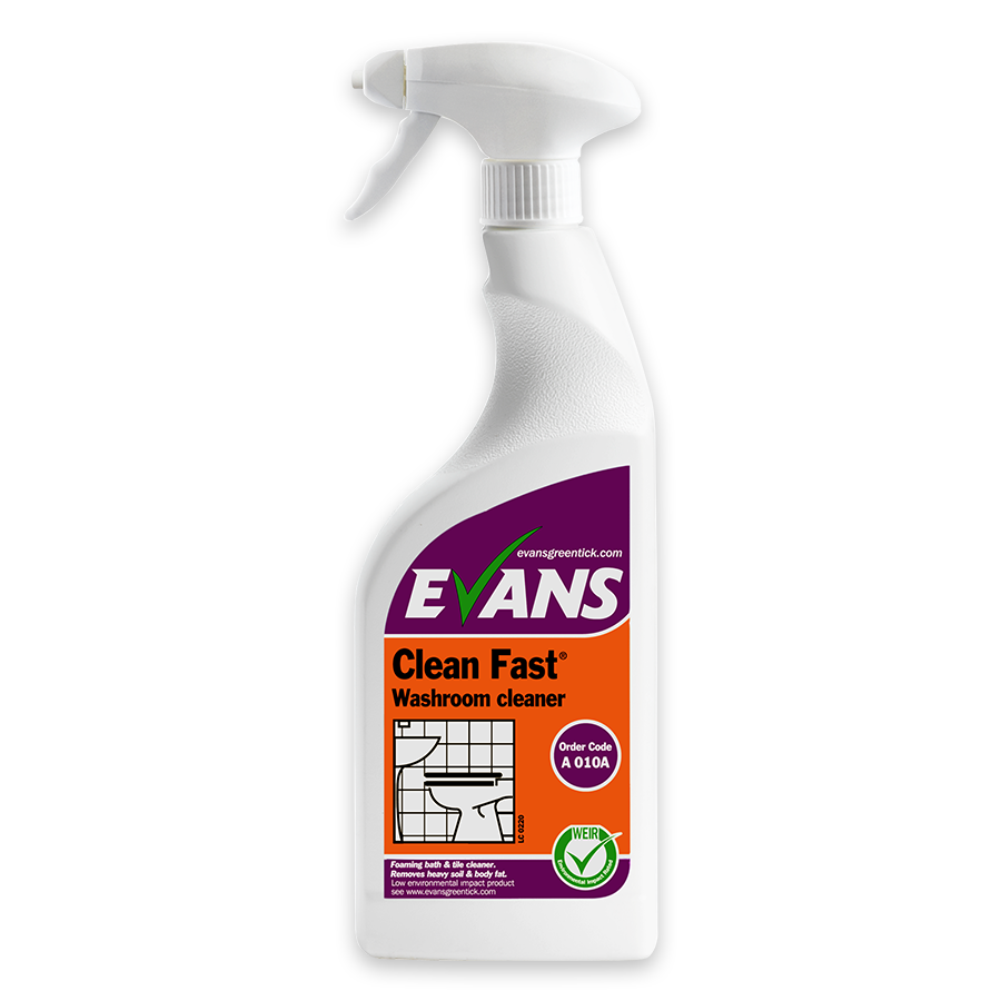 PN1418 Evans Clean Fast 750ml Trigger Spray