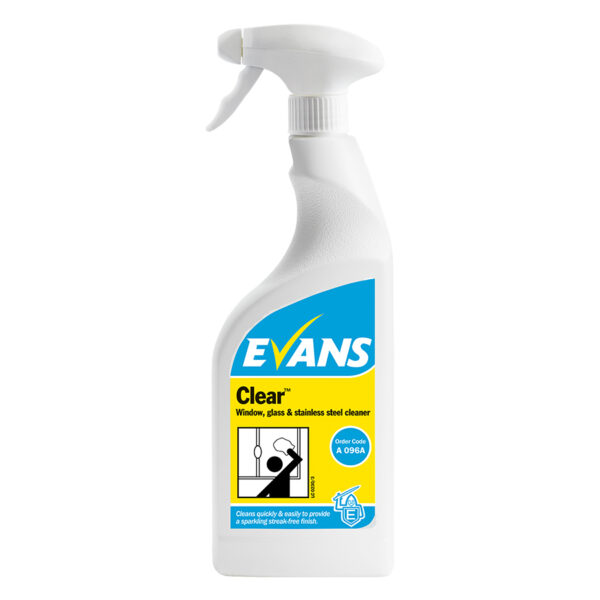 Evans Clear Glass Cleaner - Image 3