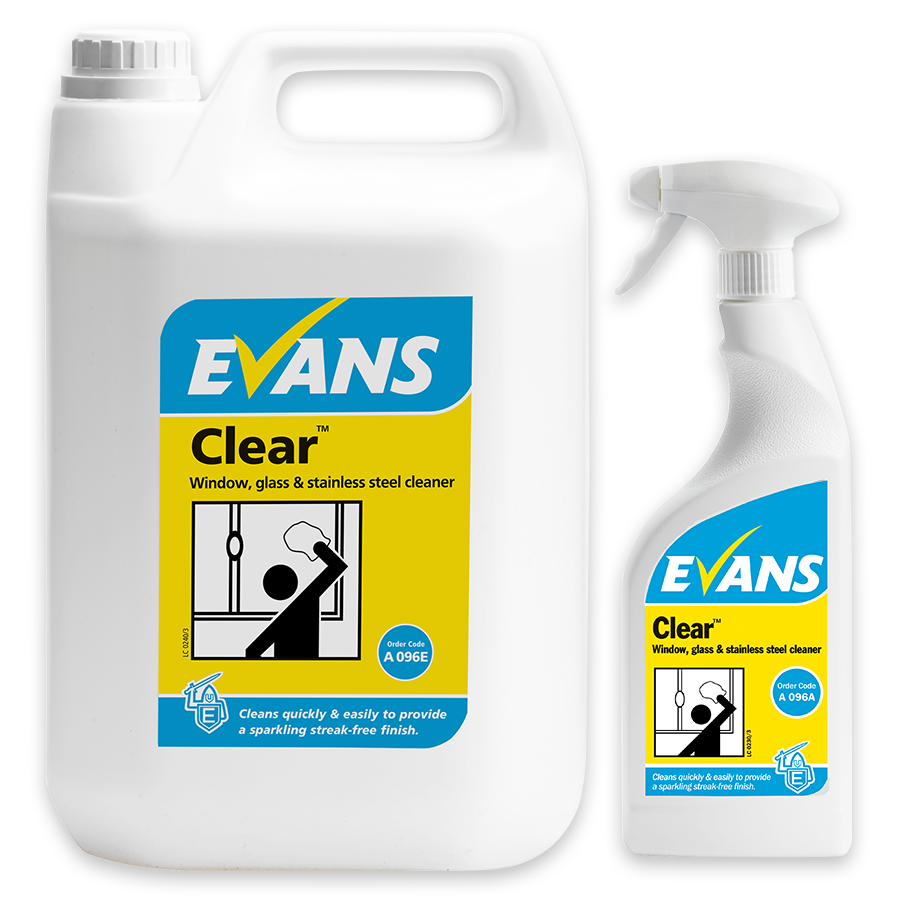 PN1426 & PN1425 Evans Clear Glass Cleaner