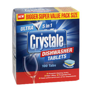 PN1427 Crystale Dishwsher Tablets - 100 per box
