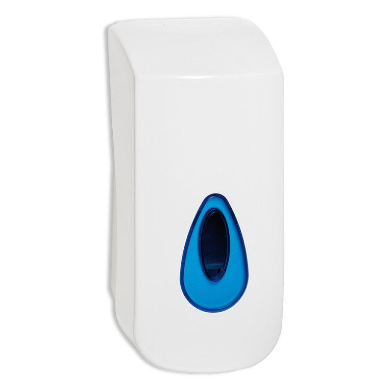 thumbnail image 2 of 900ml Wall Mounted Foam Soap Dispenser – Non-Drip, White Plastic For Bathroom 2 of 3