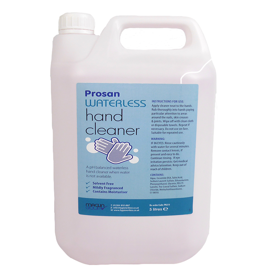 Waterless hand cleaner deals