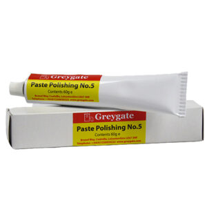 Polishing Paste No 5 is a versatile mildly abrasive polish can be used in electrical points for improving conduction. It's also great for minimising swirl marks on plastics such as on Caravan windows. Restorers also use it on Bakalite