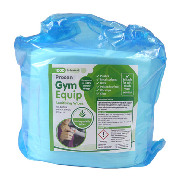 PN1026 Biodegradable Gym Wipes 1000 Sheet Refill