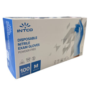 PN1498 Medium Blue Gloves - 100 per box