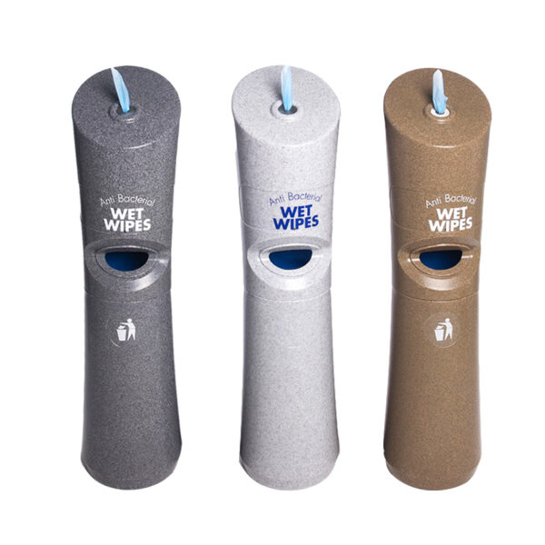 PN1522 Floor Standing Wet Wipe Dispensers - Stone Range