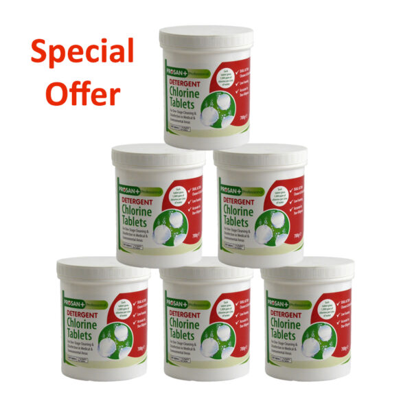 PN554 Prosan Plus Detergent Chlorine Tablets Special Offer