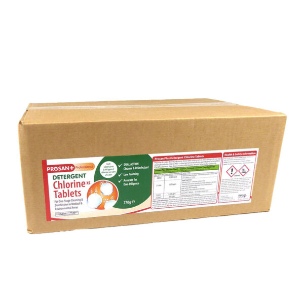 PN593-1 Case of 6 Detergent Chlorine XS (2000 ppm/l)