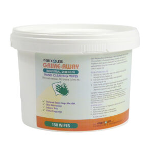 PN201 Hand Cleaning Wipes. Large 28 x 28cm Textured White Wipes for Hands and Hard Surfaces.