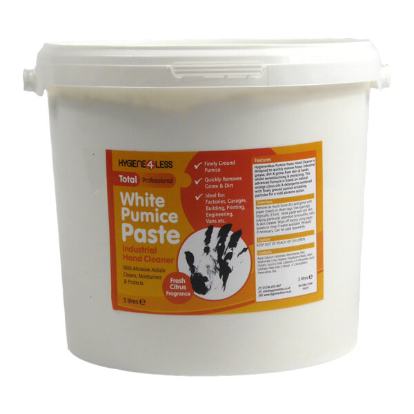 Pumice Based Industrial & Mechanics Hand Cleaning Paste. Intensive detergent action combined with fine pumice paste and moisturiser. For a deep down clean.