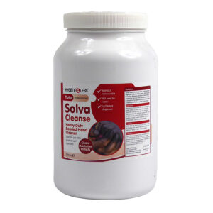 Solva Cleanse Industrial Hand Cleaner with solvent action & moisturiser. In 2.5L & 5L tubs. Deep Cleansing Action that is also kind to skin. Swarfega type red solvent based industrial hand cleaner