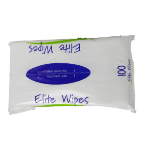 Dry Wipes are made form polypropylene non woven material to be highly absorbent but robust enough for cleaning patients. Packed 100 dry wipes per packet. Each wipe measures approximately 33 x 21 centimeters