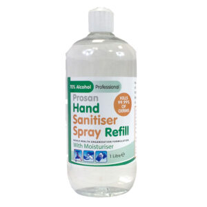 PN6057 1 Litre Prosan 70% Alcohol Hand Sanitiser Spray Refill