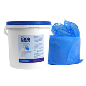 Fitness Equipment Wipes from Prosan. 1000 sheet Refill pack of 20x20cm wipes. Kill all food poisoning bacteria, moulds, fungi, MRSA & C Dificile. Suits buckets and wall mounted dispenser system.