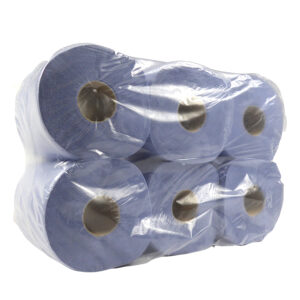 PN400 Blue Centrefeed Roll - 6 per pack