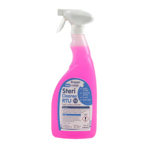 PN520 - Stericleanse 750ml Kitchen Surface Spray. Can be refilled using PN521 5 Litre Pack