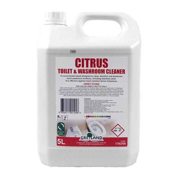 Citrus Toilet & Washroom Cleaner PN5418