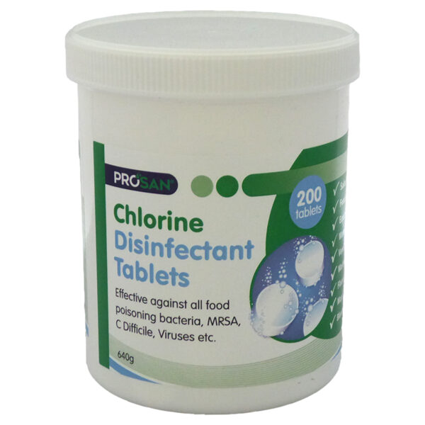 PN501 - Prosan Chlorine Disinfectant Tablets - 200 Tablets per pot