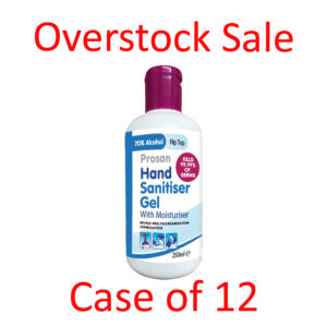 PN6050 250ml Alcohol Hand Gel - overstock sale - case
