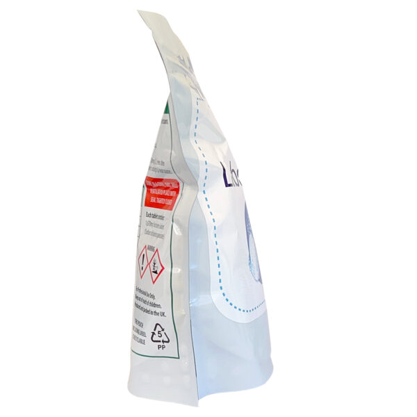 PN501P - side view of Chlorine Tablet Pouch Pack