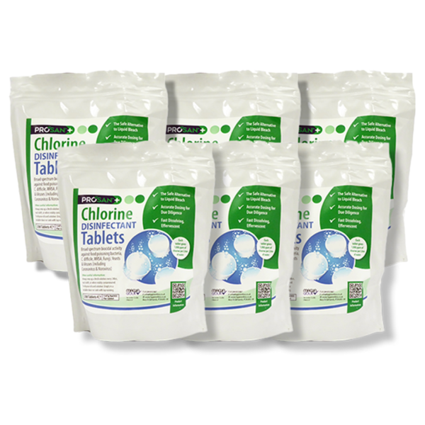 Chlorine Tablet Pouches Case of 6