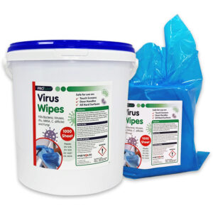 PN317 1000sht Virus Wipes Bucket & Refill Bags