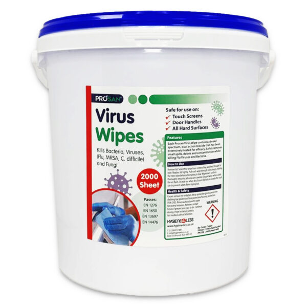 PN321 2000sht Virus Wipe BUCKET